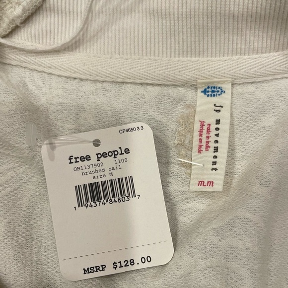 Free People Movement Field Of Dreams Pullover cropped .Size M - Picture 9 of 12